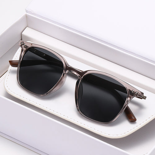 Polarized Sunglasses Stylish Influencer Style UV-Proof Sunglasses Fashionable Trendy Square Frame Outdoor Sunglasses