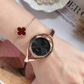 2024 New Cross-Border New Hot Sale Women Bangle Quartz Watch Rose Gold Simple Fashionable Watch