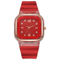 Fashionable Watch Unisex Couples Student Light Luxury Elegant Niche Design Preppy Forest Style Young Simple Watch