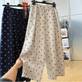 Summer Korean K-Pop Polka Dot Loose Pants