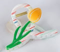 The most popular summer grabber clip 2026 new shark clip multi-color electroplated gold edge fashion simple high-end streamer