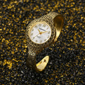 2024 New CANSNOW Bangle Watch Retro Gold Color Silver Watch Quartz Bracelet Western Southeast Asia Womens Watch