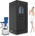 Portable Steam Sauna Box - Folding Full-Body Home Sauna