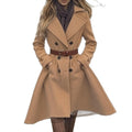 Women's Spring Fashion Versatile Wool Jacket + Coat 2026 | Trendy Jacket - Khaki