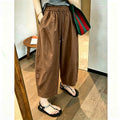 Summer Korean Fashion High Waist Lightweight Wide Leg Pants + Pants