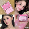 Cappuvini元气光感腮红膏 膨胀色少女感粉粉腮红自然水润韩系彩妆