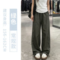 american quick-drying overalls for women 2026 summer thin loose high-waist casual wide-leg sports pa