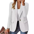 Women's Fall Long Sleeve Blazer + Cardigan 2026 | Layered Cardigan - Rose Red