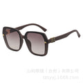 2025 New Big Frame Fashionable Sunglasses Overseas Premium Face-Slimming Women Sunglasses Designer Light Luxury Women Glasses
