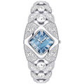 Fashionable Full Diamond Bangle Style Watch Women Premium Niche Light Luxury Retro Waterproof Quartz Watch Overseas Wholesale Bestseller