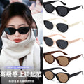 New Retro Cat-Eye Women Sunglasses Premium Face-Slimming Fashionable Influencer Style UV-Proof Polarized Sunglasses