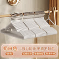 衣架加厚加粗宿舍用学生大号晾衣服撑子家用挂衣无痕防滑新款衣挂