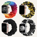 Gradient For iWatch Apple Watch Band Hair Tie Samsung 20mm Sports Large Cord Band Weave Fabric Fashionable Style