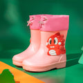 儿童可爱雨鞋防水防滑2-6岁小童雨靴幼儿胶鞋宝宝水鞋卡通套鞋
