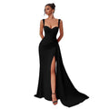 Women's Spaghetti Strap Slimming Bodycon Sexy Classic Premium Evening Gown