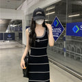 Chanel Style Camellia Embroidered Knit Bodycon Dress, 2026