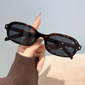Oval Round Small-Frame Sunglasses UV-Proof Trendy New Fashionable Trendy Unisex Premium Influencer Sunglasses