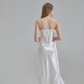 19/22 Momme Silk Camisole Long Dress, 100% Mulberry Silk