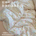 卡通碎花全棉双层纱四件套纯棉被套床单床笠款学生宿舍床上三件套