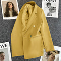 Women's Casual Fashion Petite Loose Jacket 2026 | Trendy Jacket - Black Pants
