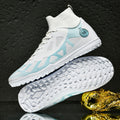 high-top football shoes for men with long nails and broken nails for students and children, professi
