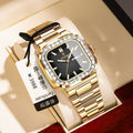Swiss Brand Luxury New Pair Date Mens Watch Rhinestone Style Watch Live Export Bestseller Drop Ship