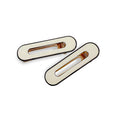 Premium Polish Light Acrylic Acetate Hair Clip Women Invisible Dispatch Card Side Fringe Baby Hair Duck Bill Edge Clip Hair Accessory Custom