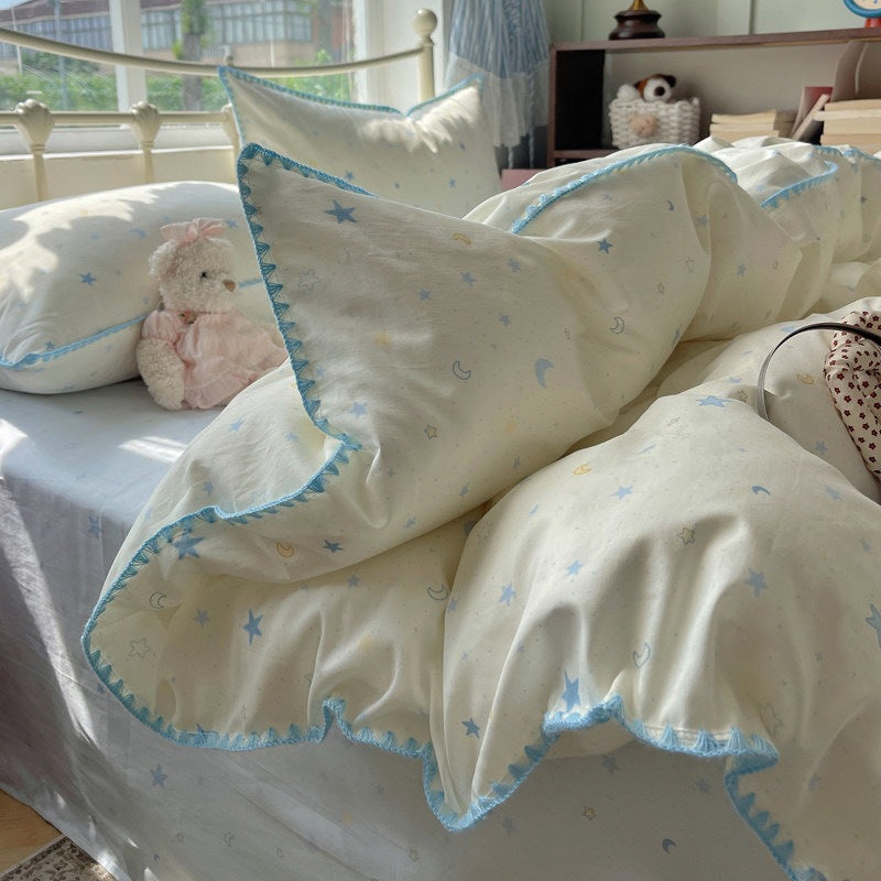 Rainbow Heart Kids' Cotton 4-Piece Bedding Set - view 5