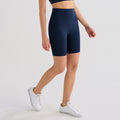 brushed five-point lulu yoga pants for women without embarrassing lines, high-waisted outdoor cyclin