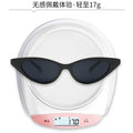 Overseas Cat-Eye Women Western INS Fashionable Sunshade Glasses Wholesale Sun-Proof UV-Proof Versatile Sunglasses