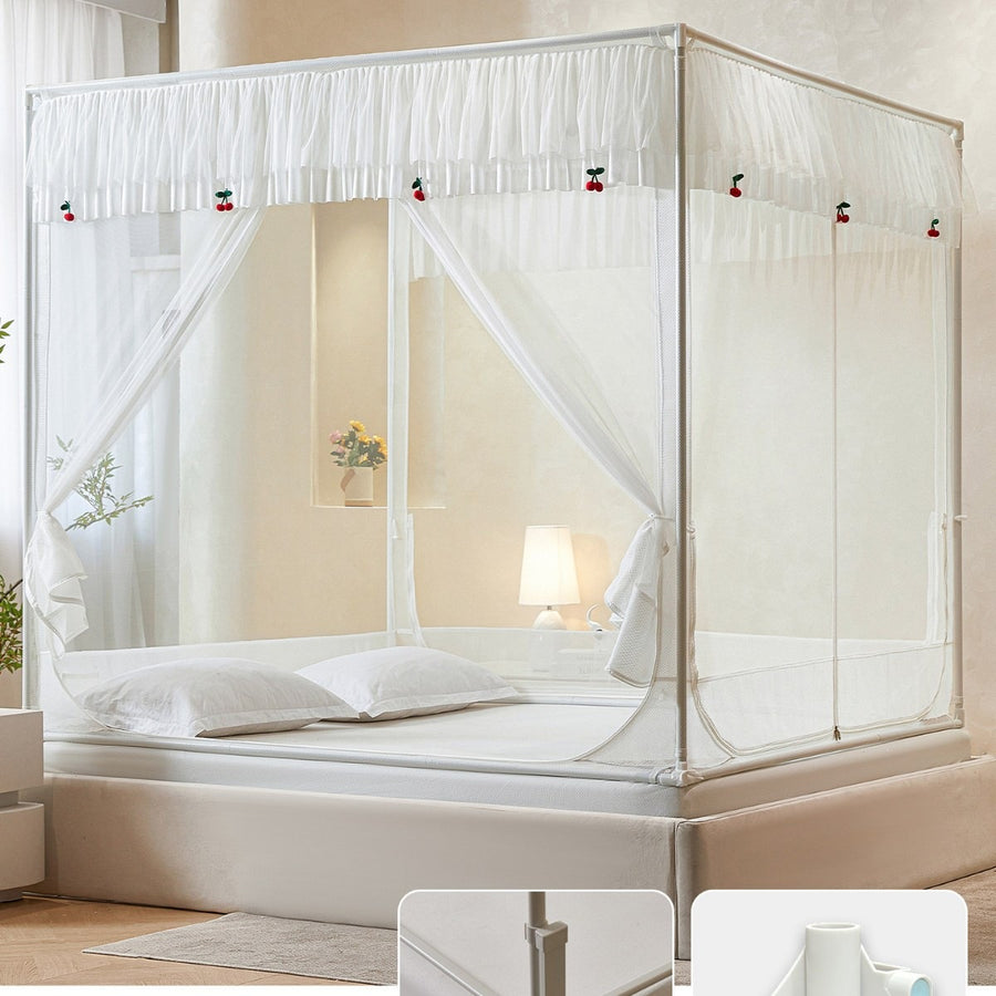 Baby Bed Rail with Integrated Mosquito Net and Fall Protection - view 3