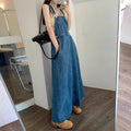 Fall Youthful Slimming Loose Strap Dress + Skirt + Long Skirt