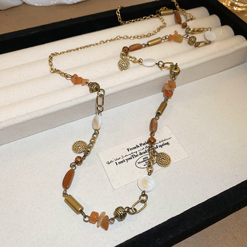 Bohemian Shell Beaded Necklace - view 8