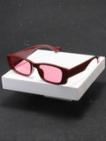 2 Pair Wear Square Women Sunglasses New Import Simple Retro Premium Sunglasses UV-Proof Sunglasses