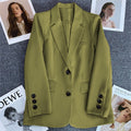 Fall Casual Elegant Petite Blazer + Top