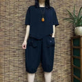 Summer Casual Fashion Loose Pants + Top 2-Piece Set
