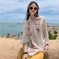 Women's Ethnic Shawl + Cape 2026 - Red