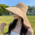 Women's Sun-Protection Shawl 2026 - Khaki