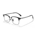 BW7001V Pure Titanium Prescription Glasses Men Trendy With Rx Ultra-Light Big Face Formal Anti-Blue Glasses Frame