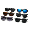 New Retro Wood Grain Leg Small-Frame Women Sunglasses Style Premium UV-Proof Small Face Slender Sunglasses Men Trendy
