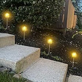 Outdoor Solar Dandelion Garden Light - Waterproof Lawn & Patio Decor