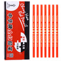 Zhonghua brand 120 special pencil double-ended all-red laboratory marking pen woodworking pencil red and blue office pen