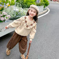 Girls' Stylish Two-Piece Set - Fall 2026 Trendy Outfit
