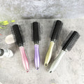 6932 Round Barrel Curling Brush - Painted Box Series, Salon-Grade Hair Styling Comb