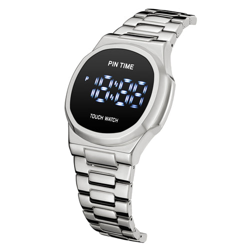 Item Time Men Digital Watch Export New Minimalist Digital Display Student Men Watch Niche Premium Waterproof Watch