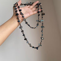 61Necklace - Blue - Gray