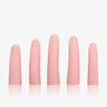 Silicone Nail Practice Fingers - Magnetic Model for Press-On Nail Training, 5-Pack