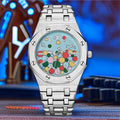 Cross-Border Hit Trendy Play Bubble Candy Watch Unisex Steel Band Casual Premium Glow Waterproof Watch Drop Ship