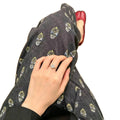Summer Retro Casual Printed Lightweight Elastic Straight Leg Pants