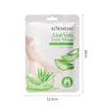跨境KORMESIC全英文细嫩柔润手足膜foot mask保湿山羊奶外贸